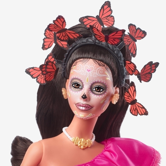 NRFB Mattel, Barbie Signature 2023 Día De Muertos Barbie Doll Collectible, NIB - Picture 3 of 14
